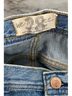 We the Free 100% Cotton Solid Blue Jeans Size 28 - photo 3