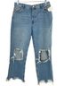 We the Free 100% Cotton Solid Blue Jeans Size 28 - photo 1