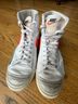 Nike White Orange Teal Red Sneakers Size 10 1/2 - photo 11