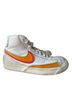 Nike White Orange Teal Red Sneakers Size 10 1/2 - photo 5