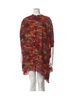 Chufy Print Multi Color Red Active Dress Size XS - photo 1