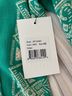 Hale Bob Aztec Or Tribal Print Green Long Sleeve Blouse Size XS - photo 3