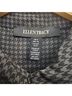 Ellen Tracy Houndstooth Black Gray Long Sleeve Button-Down Shirt Size S - photo 3
