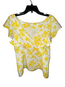 Ann Taylor Short Sleeve Blouse (view 2)