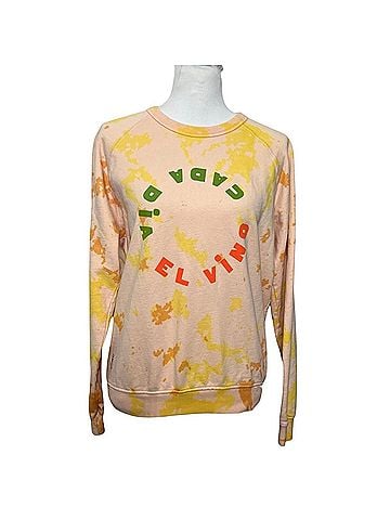 Clare V. Cada Dia El Vino  Sweatshirt (view 1)