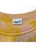 Clare V. 100% Cotton Tie-dye Multi Color Pink Yellow Orange Sweatshirt Size S - photo 3