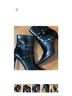 Shoedazzle Black Ankle Boots Size 8 1/2 - photo 4