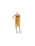 Elliatt Gold Cocktail Dress Size XS - photo 2