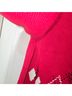 Crazy Horse Print Red Black White Pullover Sweater Size L - photo 7