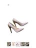 Luxe by Justfab Pink Gold Heels Size 9 - photo 3