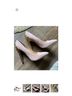 Luxe by Justfab Pink Gold Heels Size 9 - photo 5