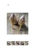 Luxe by Justfab Pink Gold Heels Size 9 - photo 7