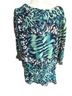 Nue Options Animal Print Multi Color 3/4 Sleeve Blouse Size 3X - photo 2
