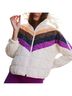Free People Chevron-herringbone Multi Color White Purple Brown Orange Black Jacket Size S - photo 1