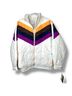 Free People Chevron-herringbone Multi Color White Purple Brown Orange Black Jacket Size S - photo 5