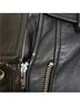 IRO Solid Black Leather Jacket Size 4 - photo 10