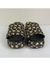 Beach By Matisse Black Gold Wedges Size 8 - photo 4