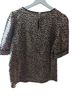 LOFT The Original Animal Print Multi Color Short Sleeve Blouse Size M - photo 2