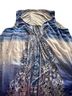 Avenue 94% Polyester 6% Spandex 100% Polyester Floral Stripes Blue Multi Color Romper Size 26 - photo 1