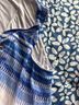 Avenue 94% Polyester 6% Spandex 100% Polyester Floral Stripes Blue Multi Color Romper Size 26 - photo 4