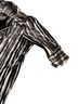 Liz McCoy Stripes Black White Button-Down Shirt Size 3X - photo 2