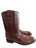 Cowtown 100% Leather Burgundy Boots Size 6 1/2 (narrow) - photo 1