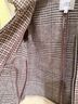 J.O.A. Just One Answer Houndstooth Brown White Jacket Size XS - photo 4
