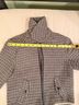 J.O.A. Just One Answer Houndstooth Brown White Jacket Size XS - photo 8