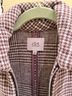 J.O.A. Just One Answer Houndstooth Brown White Jacket Size XS - photo 3