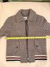 J.O.A. Just One Answer Houndstooth Brown White Jacket Size XS - photo 12