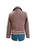 J.O.A. Just One Answer Houndstooth Brown White Jacket Size XS - photo 2