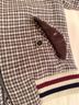J.O.A. Just One Answer Houndstooth Brown White Jacket Size XS - photo 9