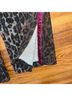 JW Los Angeles Animal Print Multi Color Black Brown Jacket Size M - photo 6