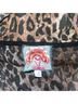 JW Los Angeles Animal Print Multi Color Black Brown Jacket Size M - photo 3