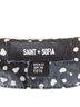 Saint + Sofia Polka Dots Black White Casual Dress Size 12 - photo 3