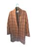 Vince. Plaid Tan Coat Size S - photo 1