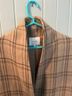 Vince. Plaid Tan Coat Size S - photo 8
