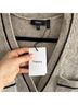 Theory Ivory Black Cardigan Size M - photo 3