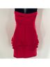 BCBGMAXAZRIA Solid Red Cocktail Dress Size 6 - photo 6