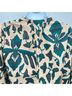 Ulla Johnson Floral Pink Green Long Sleeve Blouse Size 8 - photo 8