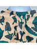 Ulla Johnson Floral Pink Green Long Sleeve Blouse Size 8 - photo 9