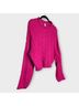 Pilcro Solid Pink Pullover Sweater Size S - photo 5
