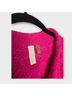 Pilcro Solid Pink Pullover Sweater Size S - photo 3