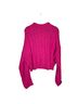 Pilcro Solid Pink Pullover Sweater Size S - photo 2
