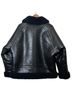 STAND STUDIO Solid Black Faux Leather Jacket Size M - photo 2