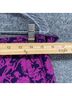 Tory Burch Floral Pink Purple Linen Pants Size 4 - photo 6