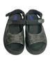 Wolky 100% Leather Marled Black Silver Sandals Size EU 42 - photo 1