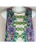 Lilly Pulitzer 100% Silk Floral Multi Color Sleeveless Blouse Size XS - photo 4