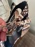 Michael Kors Snake Print Brown Heels Size 8 1/2 - photo 5