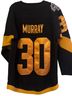 NHL Black Yellow 3/4 Sleeve Jersey Size S - photo 2